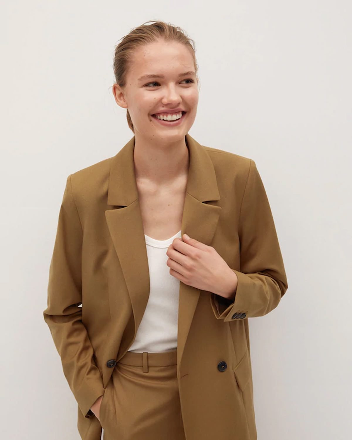 Double-breasted blazer