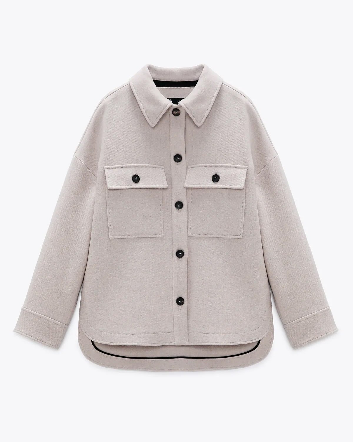 Wool Blend Overshirt