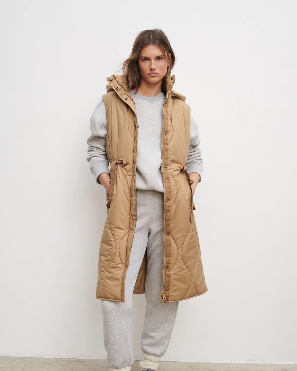 Water-repellent Puffer Gilet